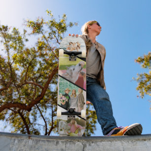 Laden Sie 4 Fotos Slanted Shape hoch Skateboard