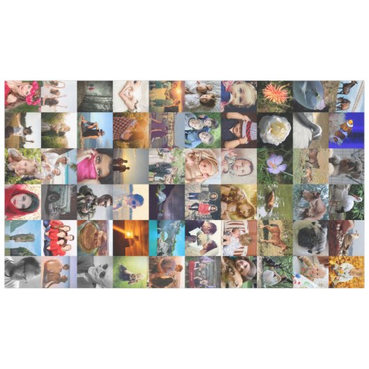 Laden Sie 64 Foto-Tischdecke hoch Tischdecke (Vorderseite (Horizontal))