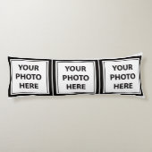 Laden Sie 6 Fotos hoch - Einfache Bilder Seitenschläferkissen (Rückseite)