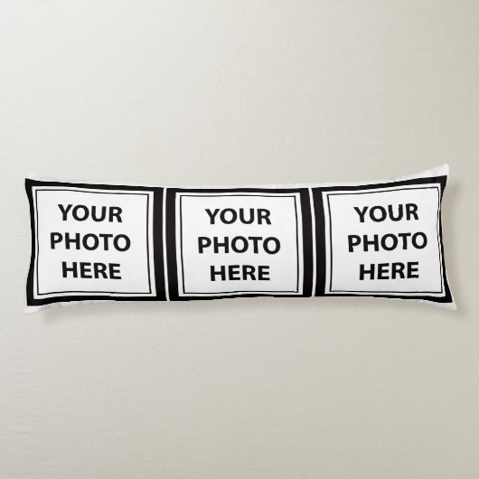 Laden Sie 6 Fotos hoch - Einfache Bilder Seitenschläferkissen (Rückseite)