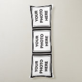 Laden Sie 6 Fotos hoch - Einfache Bilder Seitenschläferkissen (Rückseite (Vertikal))