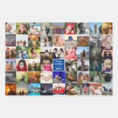 Laden Sie angepasste Foto-Packpapierblätter hoch Geschenkpapier Set (Vorderseite 3)