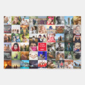 Laden Sie angepasste Foto-Packpapierblätter hoch Geschenkpapier Set (Vorderseite)