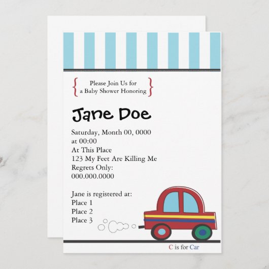 Laden Sie Car.ai ein, verbinden Sie uns bitte für Einladung (Vorne/Hinten)