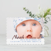 Laden Sie - das Drehen 1 ein! Einladung (Stehend Vorderseite)