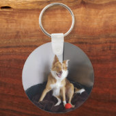 Laden Sie das Foto für Ihr benutzerdefiniertes Tie Schlüsselanhänger (Vorderseite)