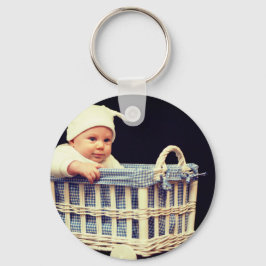 Laden Sie das Foto Ihres Kindes hoch Schlüsselanhänger