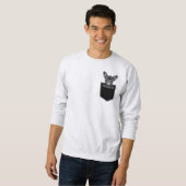 Laden Sie das Gesicht und den Namen Ihres Hauses i Sweatshirt (Vorne ganz)