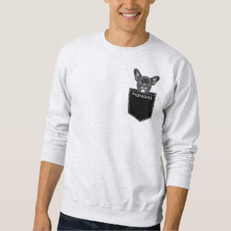 Laden Sie das Gesicht und den Namen Ihres Hauses i Sweatshirt