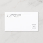 Laden Sie das Logo für Ihr Unternehmen herunter. Visitenkarte (Vorderseite)