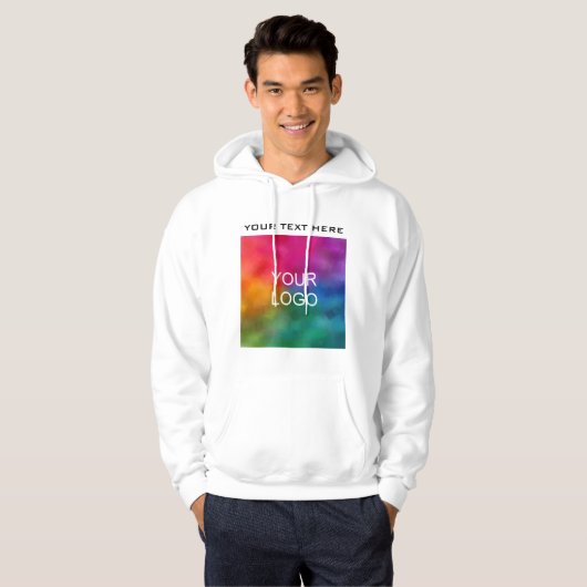 Laden Sie das Logo Ihres Unternehmens hier hinzu, Hoodie (Vorne ganz)