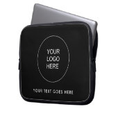 Laden Sie den Add-Text für Ihr Unternehmen hoch. Laptopschutzhülle (Vorderseite Links)