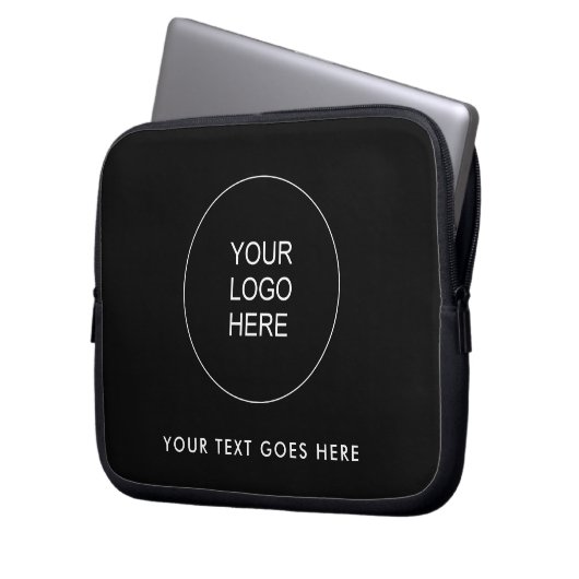 Laden Sie den Add-Text für Ihr Unternehmen hoch. Laptopschutzhülle (Vorderseite Links)