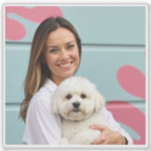 Laden Sie den benutzerdefinierten Pic-Aufkleber fü Aufkleber (Vorderseite)