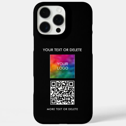 Laden Sie den QR-Code für das Firmenlogo herunter Case-Mate iPhone Hülle (Rückseite)