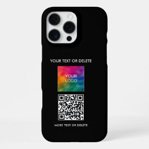 Laden Sie den QR-Code für das Firmenlogo herunter iPhone 16 Pro Max Hülle