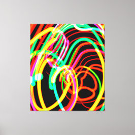Laden Sie die neueste Neon Patterns Collection her Leinwanddruck