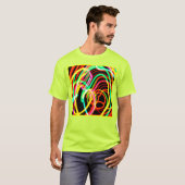 Laden Sie die neueste Neon Patterns Collection her T-Shirt (Vorne ganz)