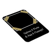 Laden Sie ein Foto hoch und fügen Sie eine benutze Magnet (Rechte Seite)