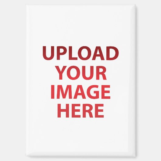 Laden Sie ein Foto Ihrer Lieben hoch Magnet (Vorderseite)