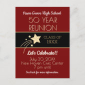 Laden Sie 'Em! 50. Klasse Wiedersehen Postcard Postkarte (Vorderseite)