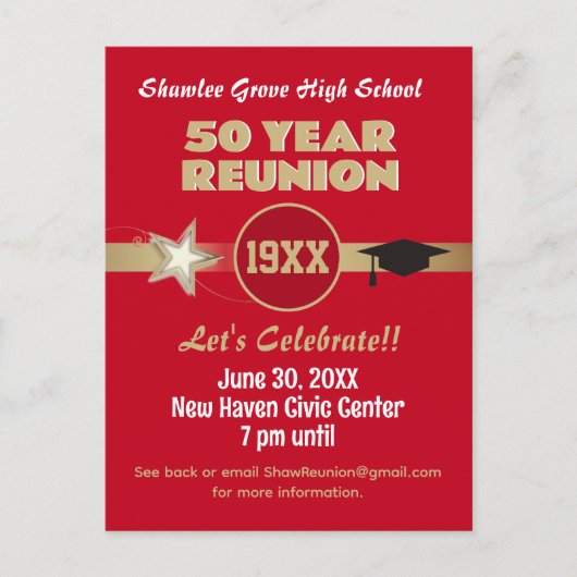 Laden Sie 'Em! Wiedersehen Postcard jedes Jahr Postkarte (Vorderseite)