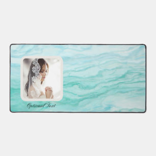 Laden Sie Foto für Marble Effect Matches hoch Schreibtischunterlage