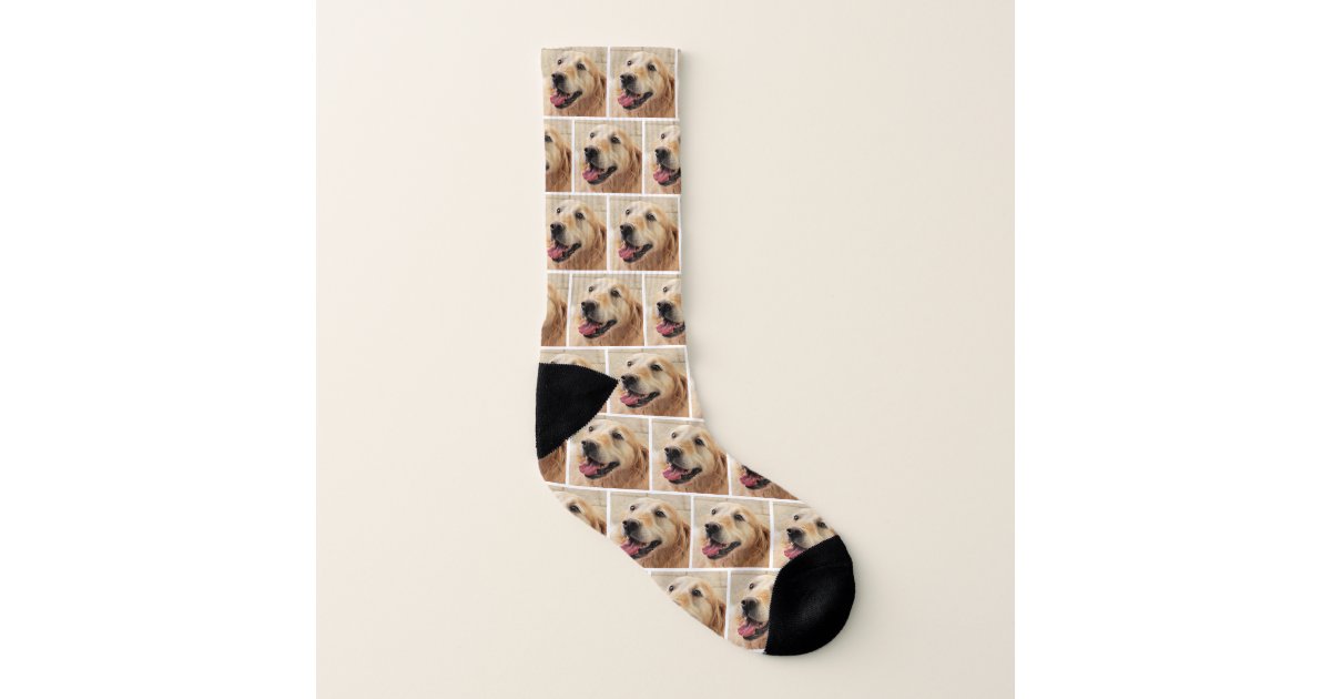 Laden Sie Foto Hund individuell für Ihr Heimtierde Socken Zazzle.de