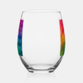 Laden Sie hier das Firmenlogo auf eine moderne, be Weinglas Ohne Stiel (Links)