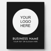 Laden Sie hier das Firmenlogo hoch und erstellen S Fotoplatte (Vorderseite)