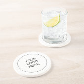 Laden Sie hier das Logo des Unternehmens hoch. Getränkeuntersetzer (Seite)