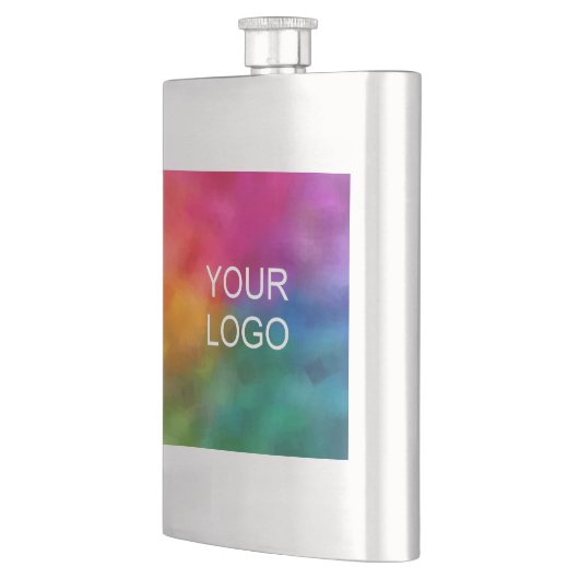 Laden Sie hier das Logo Ihres Unternehmens hoch. Flachmann (Links)