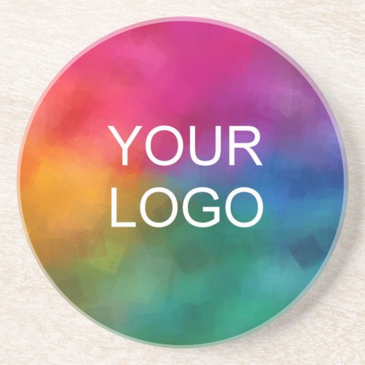 Laden Sie hier das Logo Ihres Unternehmens hoch. Getränkeuntersetzer (Vorne)