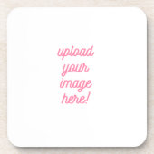 Laden Sie hier Ihr Bild oder Logo hoch Getränkeuntersetzer (Vorderseite)
