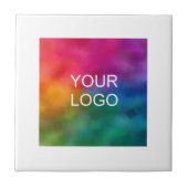 Laden Sie hier Ihr eigenes Firmenlogo hoch Fliese (Vorderseite)