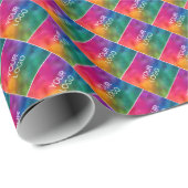 Laden Sie hier Ihr Firmenlogo hoch Geschenkpapier (Rolleneckpunkt)