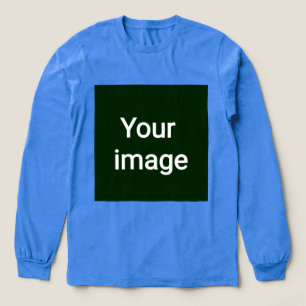 Laden Sie Ihr Benutzerdefiniertes Bild Hoch – Pers Tri-Blend Shirt