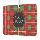 Laden Sie Ihr benutzerdefiniertes Firmenlogo auf H Autolufterfrischer (Links)