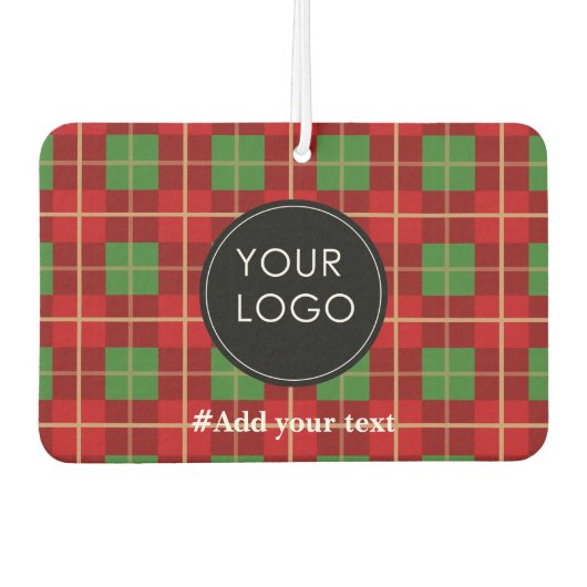 Laden Sie Ihr benutzerdefiniertes Firmenlogo auf H Autolufterfrischer (Vorderseite)