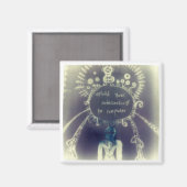 Laden Sie Ihr Bewusstsein auf den Computer hoch Magnet (Vorderseite/Rückseite)