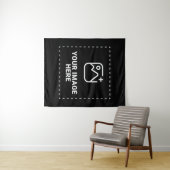 Laden Sie Ihr Bild hoch Wandteppich (Beispiel (Horizontal))