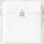 Laden Sie Ihr Design hoch Runder Aufkleber (Tasche)