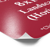 Laden Sie Ihr eigenes 8 x 10-Design hoch ・ Foto dr (Ecke)