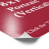 Laden Sie Ihr eigenes 8 x 10-Design hoch ・ Foto dr (Ecke)