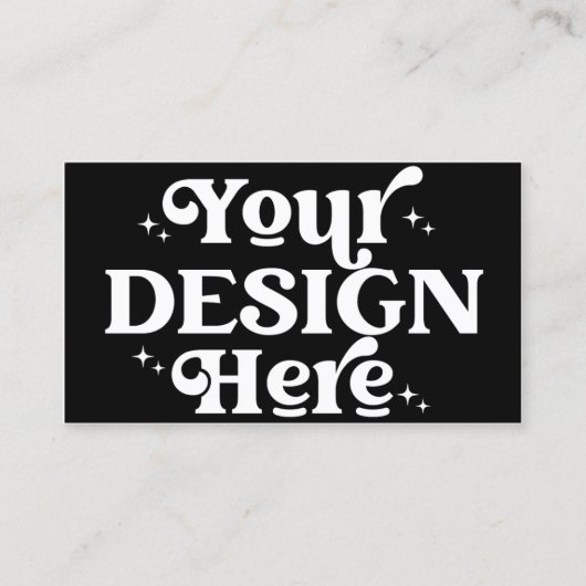 Laden Sie Ihr eigenes Design auf der 2-Seite hoch Visitenkarte (Vorderseite)