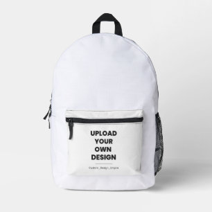 Laden Sie Ihr eigenes Design hier hoch   Benutzerd Bedruckter Rucksack