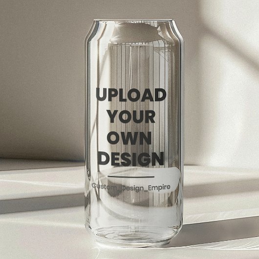 Laden Sie Ihr eigenes Design hier hoch | Benutzerd Dosenglas