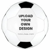 Laden Sie Ihr eigenes Design hier hoch | Benutzerd Fußball (Vorderseite)