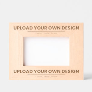 Laden Sie Ihr eigenes Design hier hoch Benutzerd Geätzte Rahmen