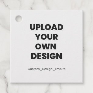 Laden Sie Ihr eigenes Design hier hoch Benutzerd Geschenkanhänger